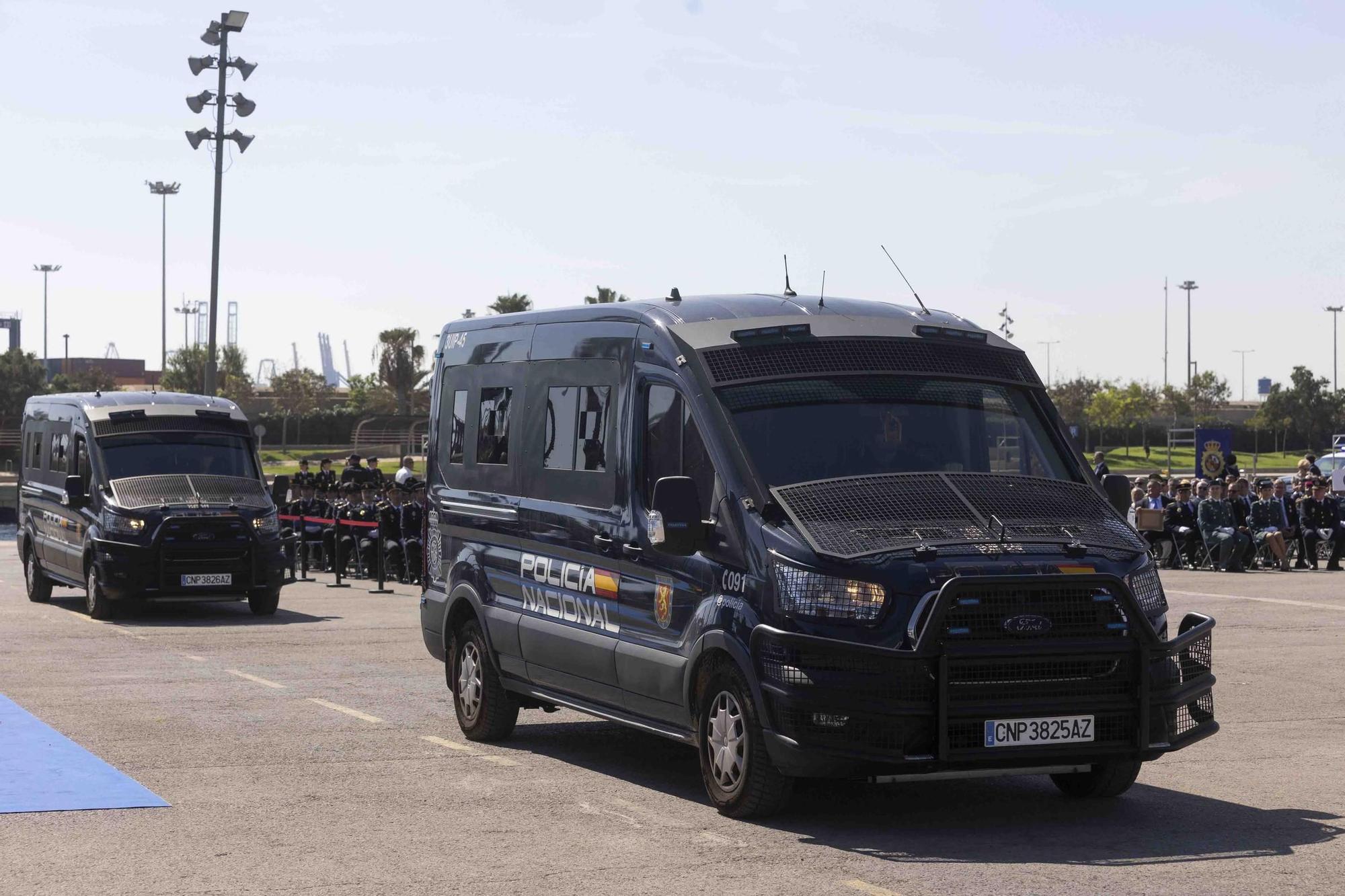 Actos de la festividad de la Policía Nacional