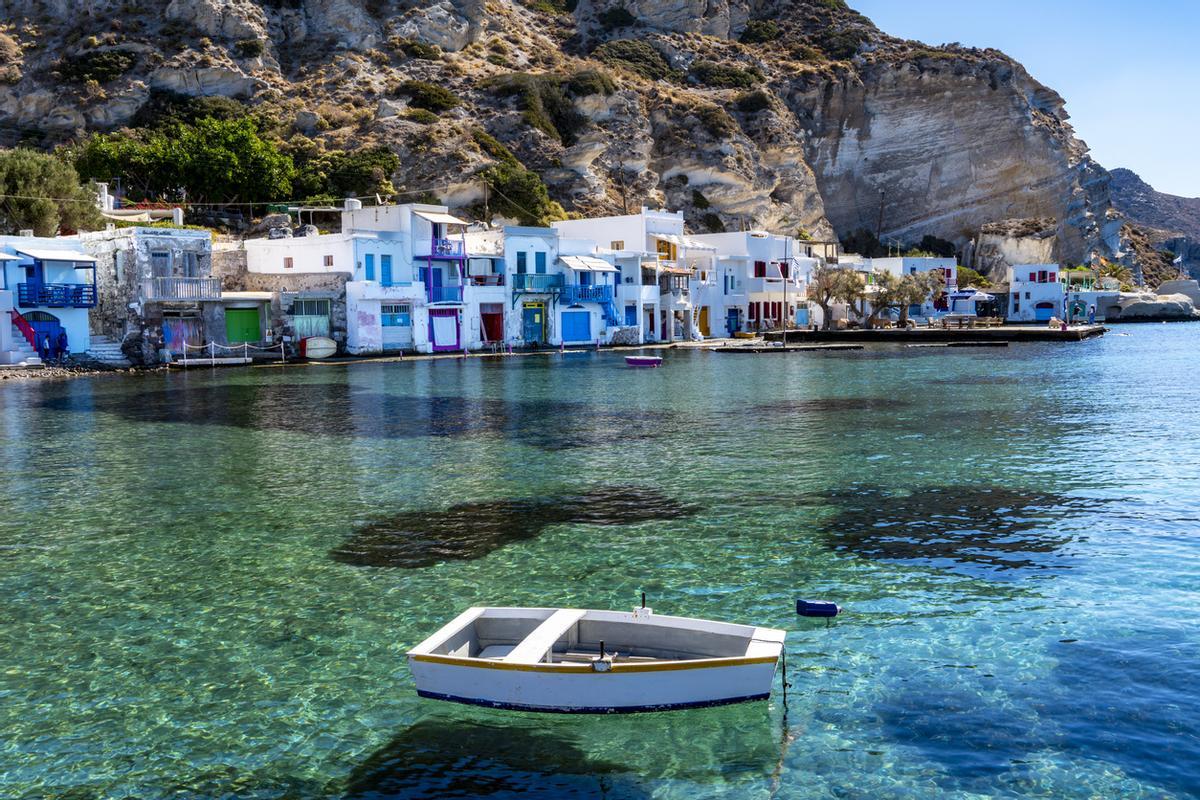 Pueblo pesquero de Klima, Milos, Greci