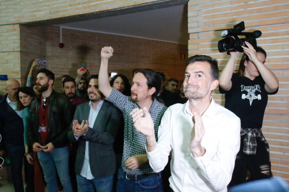 Garzón, Iglesias y Maíllo