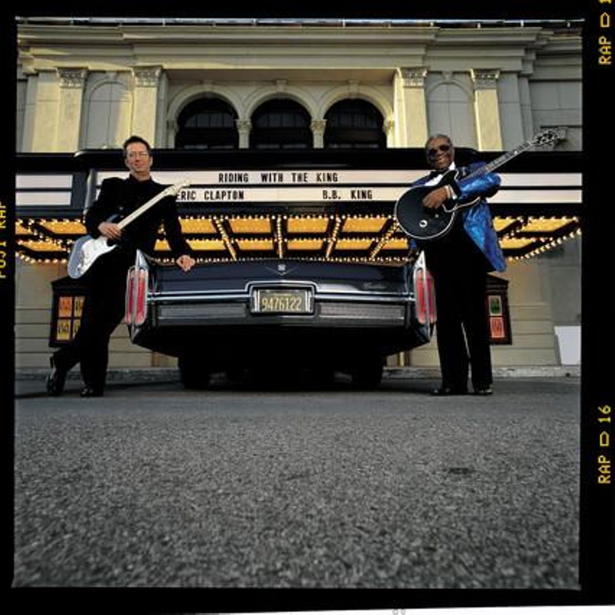 B.B. King i Eric Clapton, en una foto promocional d’una de les seves múltiples actuacions junts.