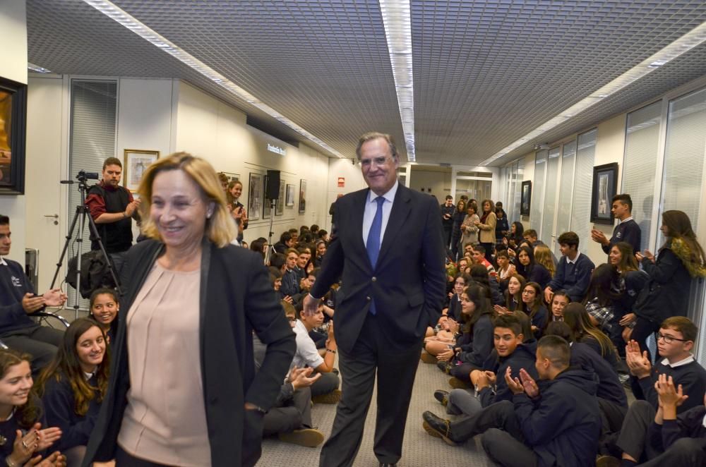 La Barrié celebra el 'Día de las Fundaciones' con 200 niños