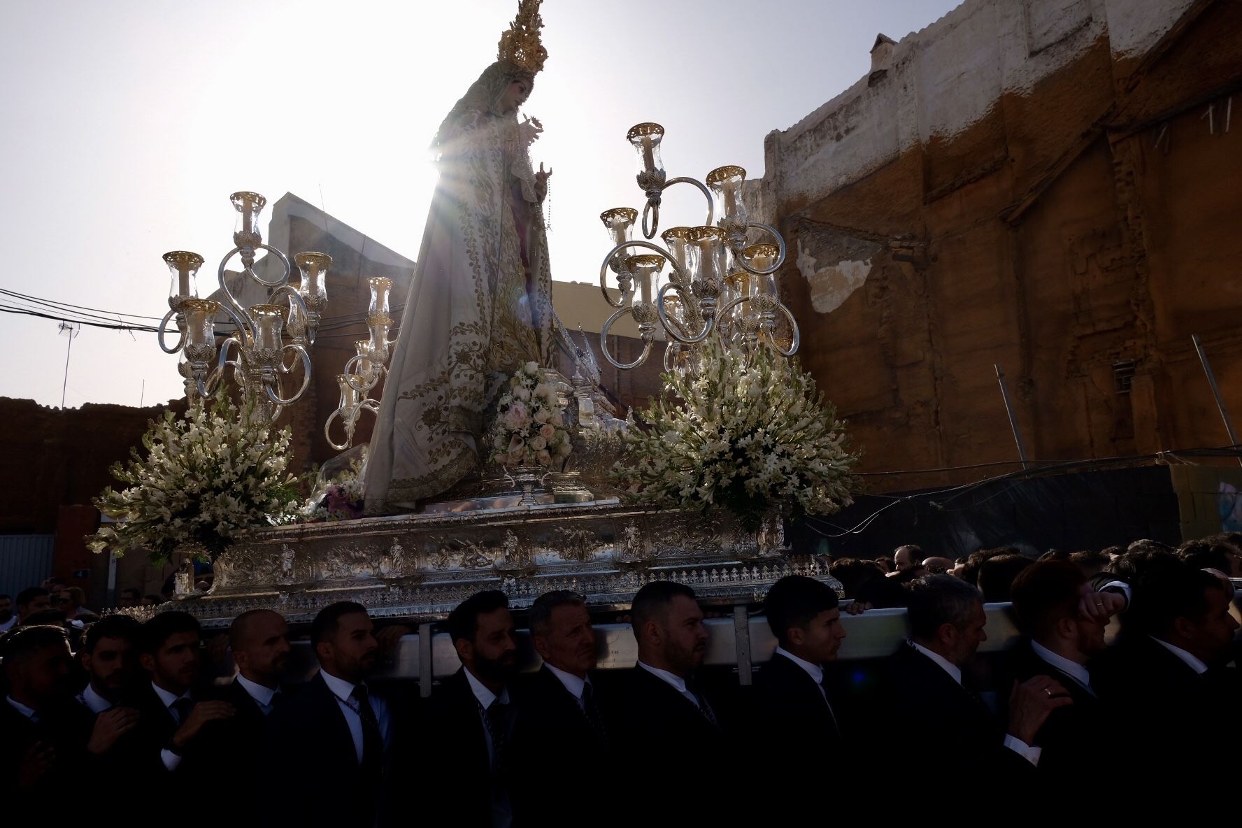 Las imágenes de la procesión de la Virgen de la Trinidad