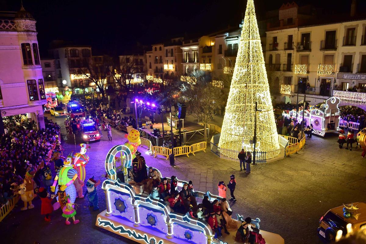 Las imágenes de la Cabalgata de Reyes Magos en Plasencia