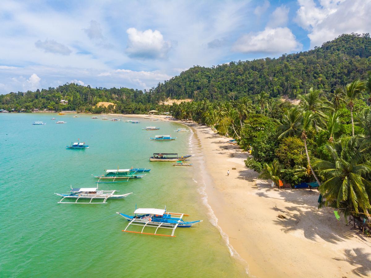 Port Barton, San Vicente, Palawan, Philippines.