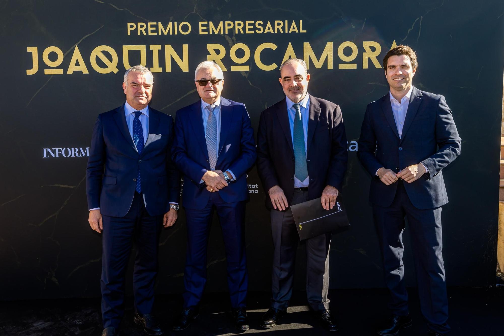 Primera edición del Premio Empresarial Joaquín Rocamora concedido a Jose Juan Fornés