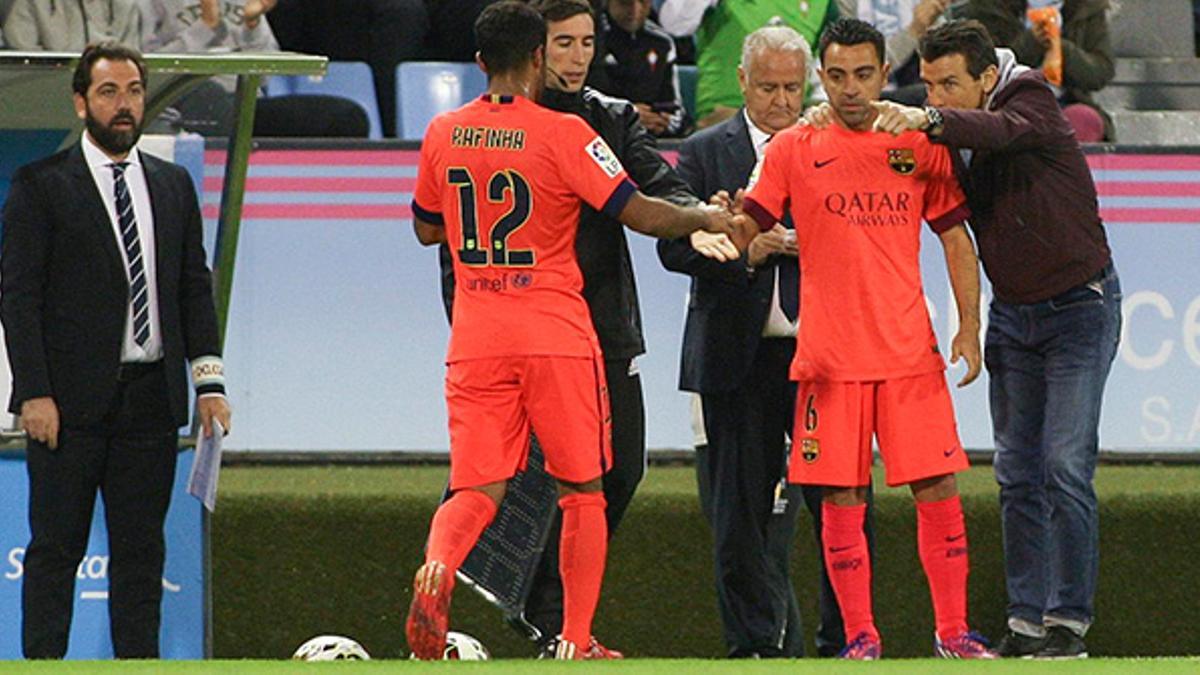 Xavi empieza a recuperar el protagonismo perdido