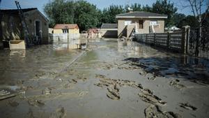 Una de las zonas afectadas por las inundaciones provocadas por la DANA, a 5 de septiembre de 2023, en Escalona, Toledo, Castilla-La Mancha (España).