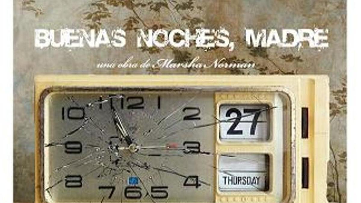 Detalle del cartel de 'Buenas noches, madre'