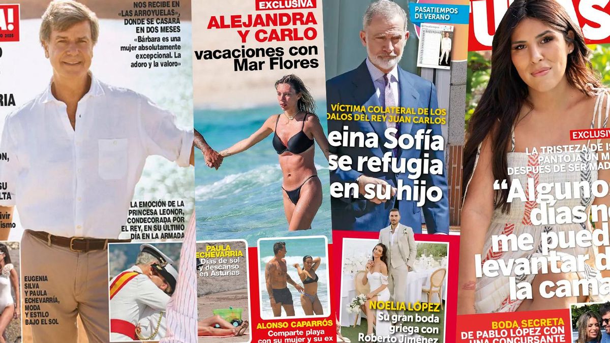 Las portadas de la prensa rosa