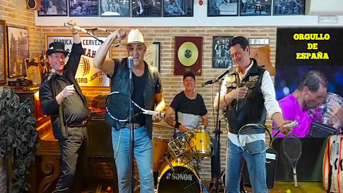 El grupo de rock 'Montana' lanza la canción "Nadal, orgullo de España" en homenaje al tenista mallorquín