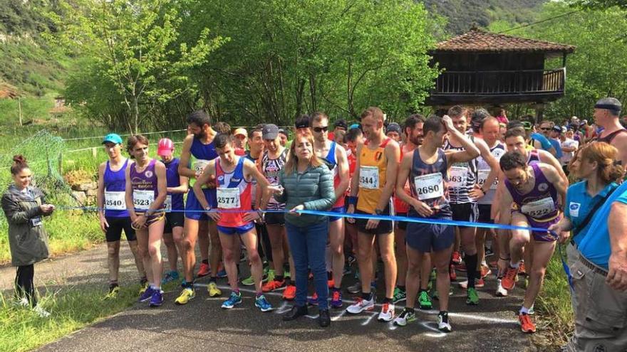 David Fernández Guinzo gana la media maratón de Teverga