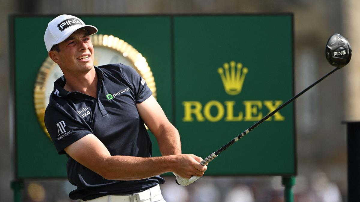 Viktor Hovland es el actual líder del British Open