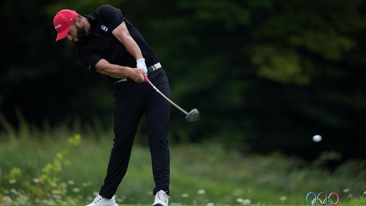 Jon Rahm se mostró satisfecho con la segunda vuelta en Le Golf National