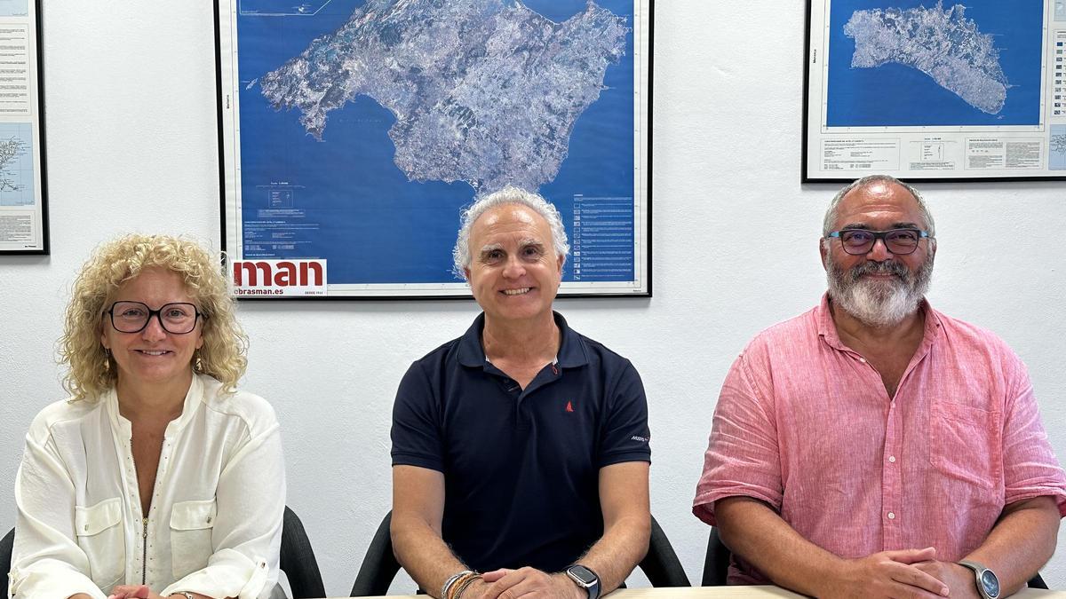 Francisca Beltran, consejera delegada; Joan Seguí, director comercial y Antoni Beltran, consejero delegado.