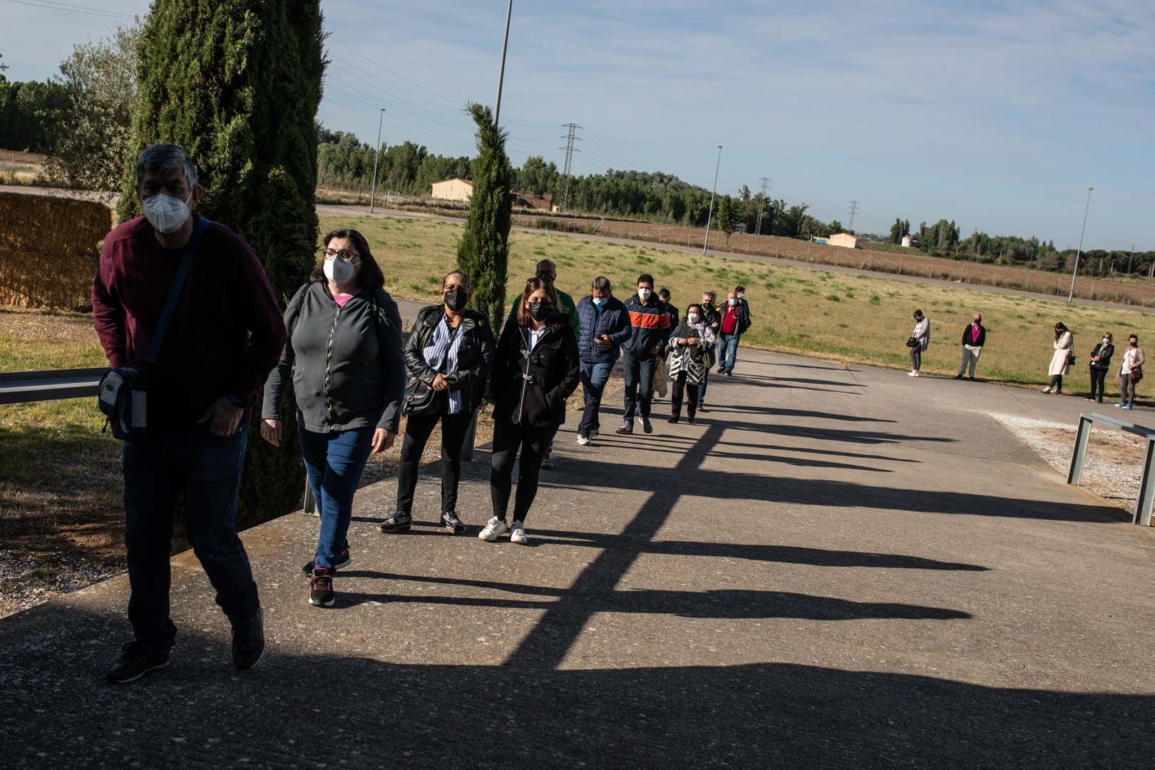 GALERÍA | Primera jornada de vacunación masiva en Ifeza