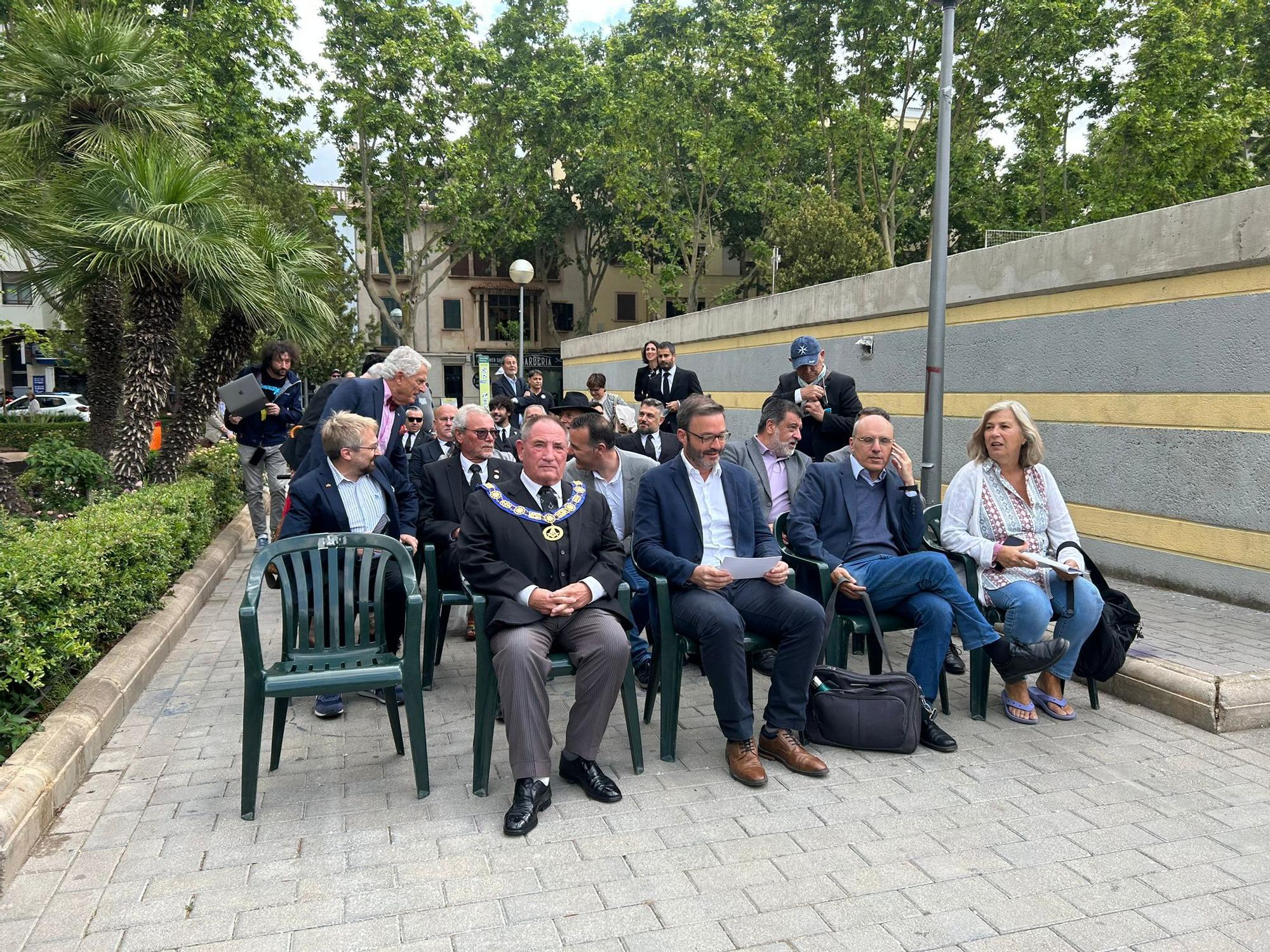 Palma rinde homenaje a los masones asesinados durante la guerra civil