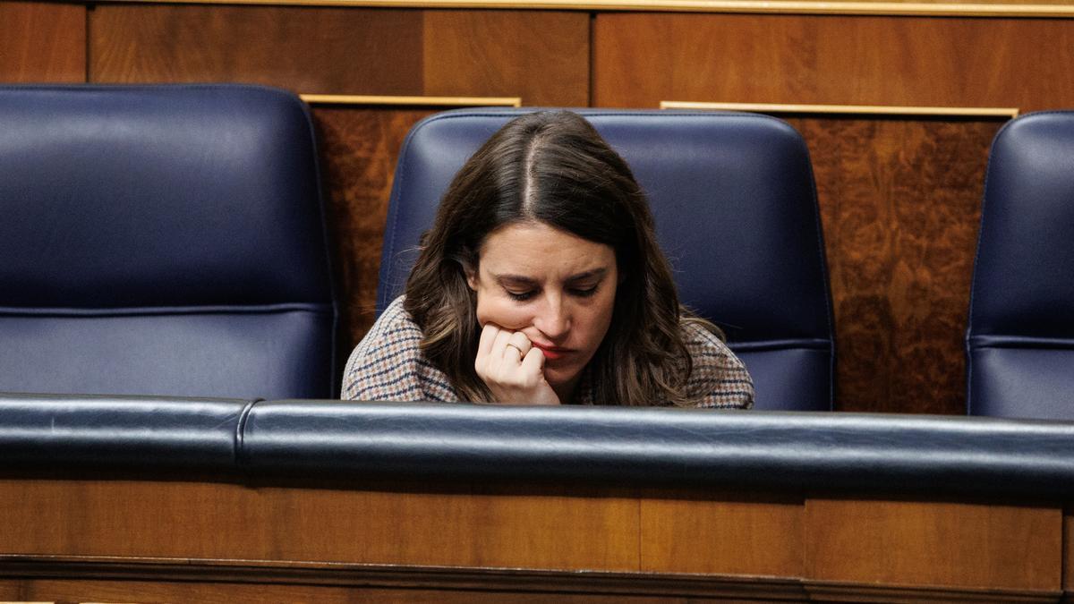 La ministra de Igualdad, Irene Montero.