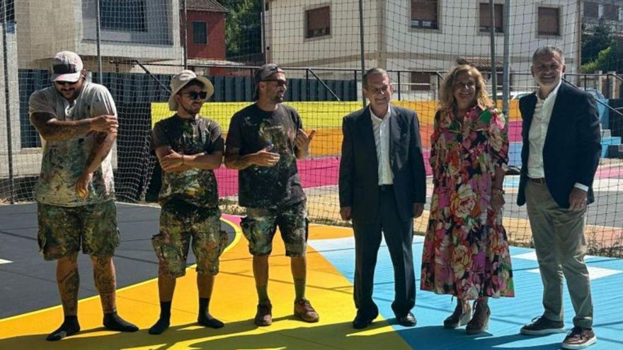 Deporte con color en A Salgueira |