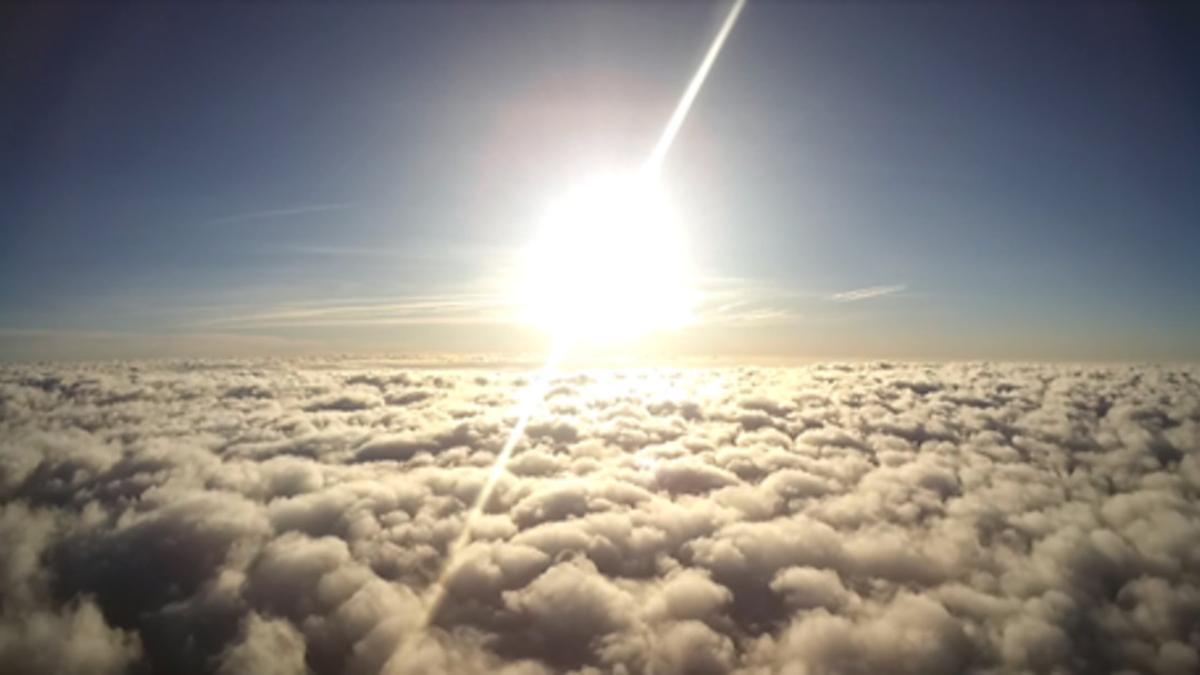 Fotografía &quot;Escullera&quot;, ganadora del concurso Global Space Balloon Challenge