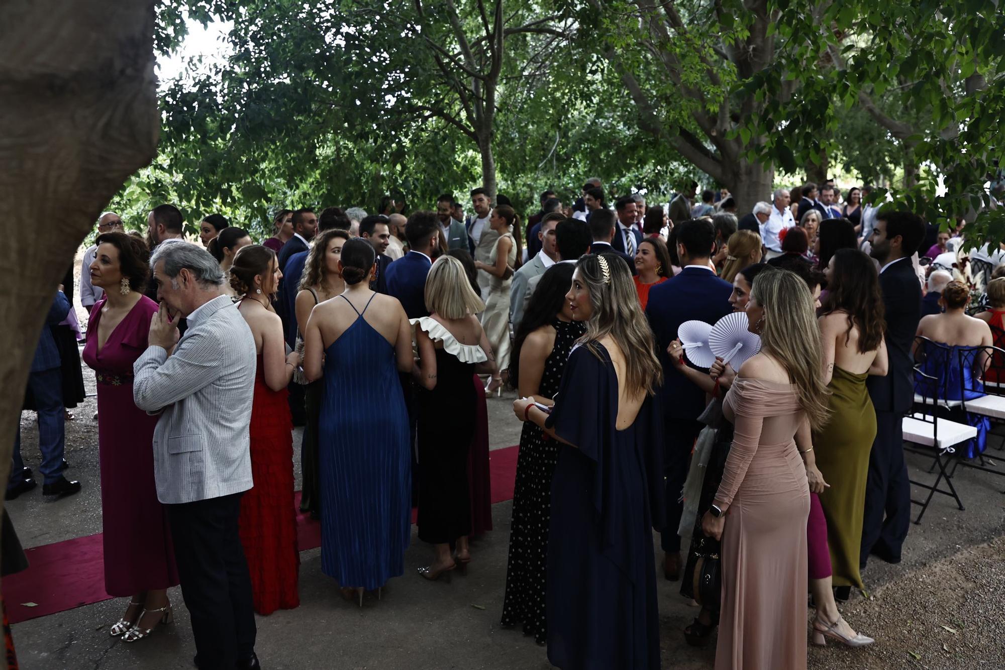 Boda de Nuria Llopis: la alfombra roja