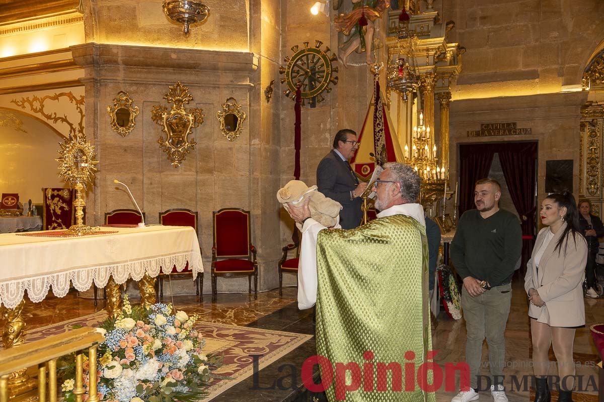 Presentación a la Vera Cruz de Caravaca de los niños nacidos en 2023