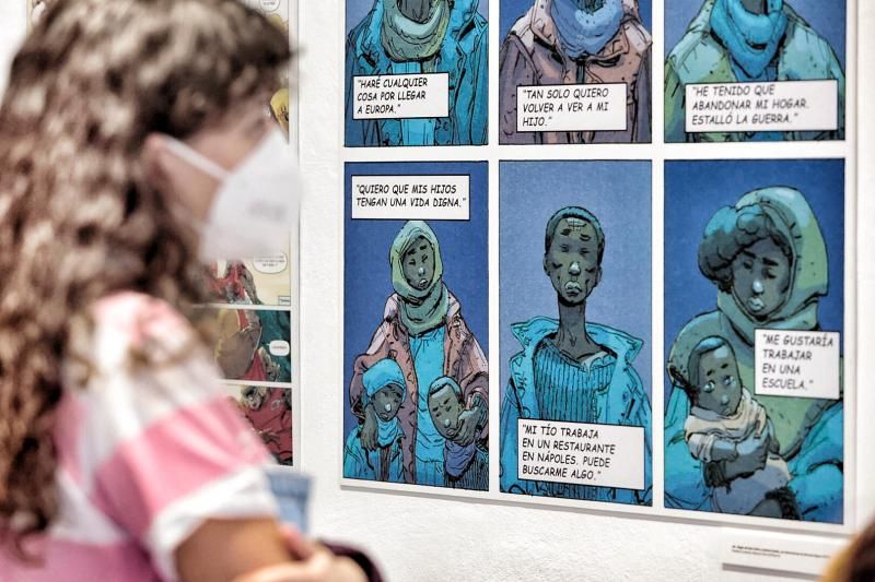 Exposición del Salón del cómic