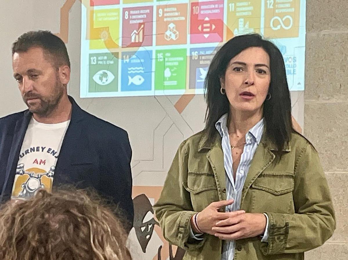 La vicepresidente primera de Territorio, Igualdad y Cultura de la Diputación de Cáceres, Esther Gutiérrez.