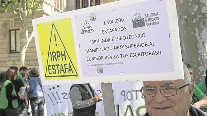 Cerca de medio millón de clientes se encuentra pendiente del IRPH