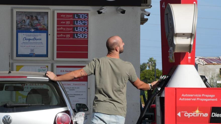 Castellón inicia septiembre con la gasolina más cara en una década