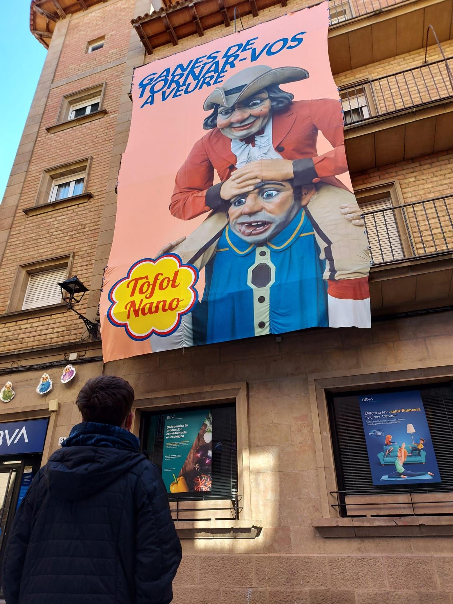 Solsona penja les enramades i ja respira carnaval