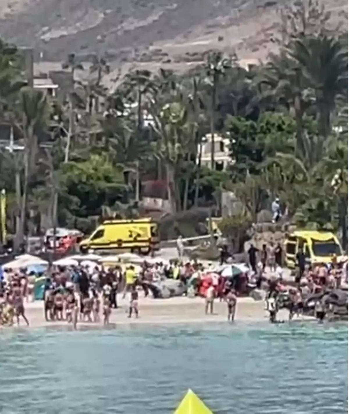 Muere una joven al perder el control de su moto de agua y chocar contra unas rocas en el sur de Gran Canaria