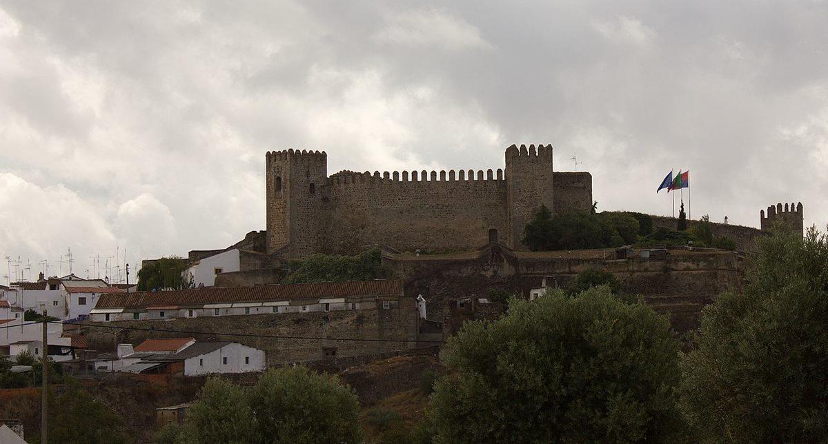 Castillo de Campo Maior, Portugal.