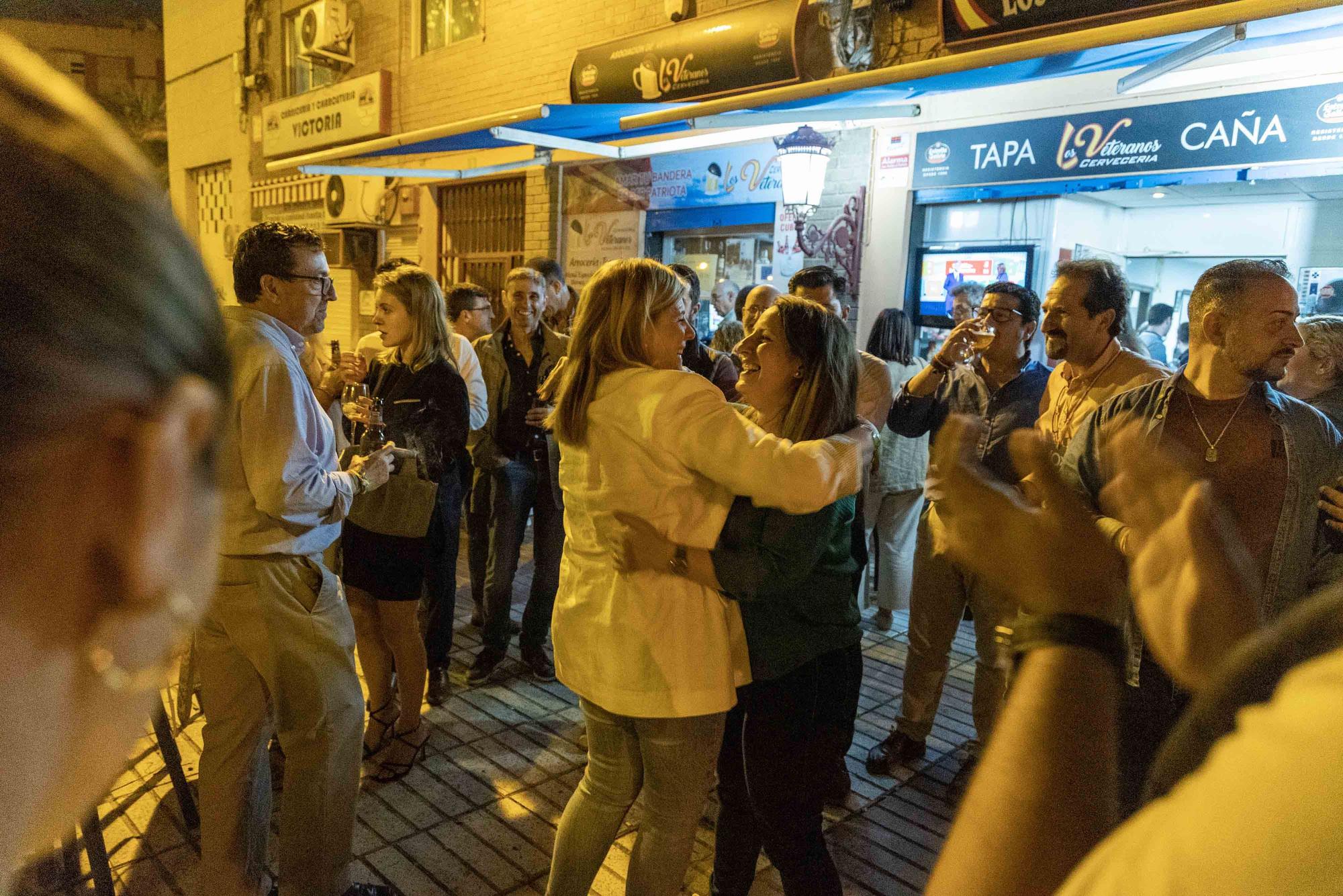 VOX celebra sus resultados electorales en Alicante