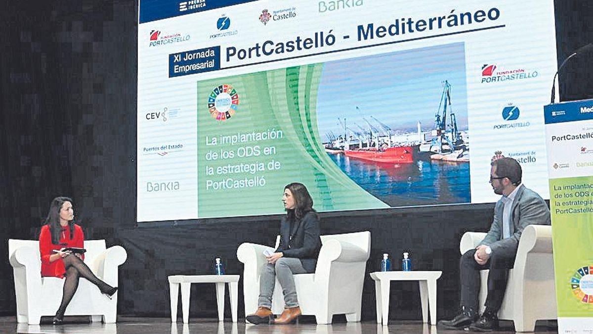 Imagen de una de las mesas de debate de la pasada edición de la Jornada del Puerto.