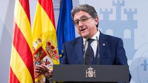 El delegado del Gobierno en Catalunya, Enric Millo..