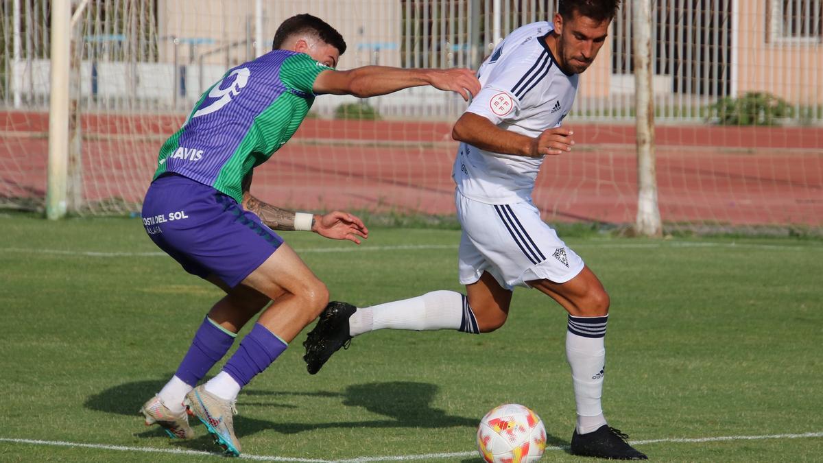 El Marbella FC y el Málaga CF se vieron las caras en Coín.