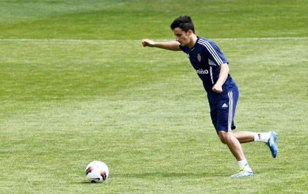 Imágenes del entrenamiento del Real Zaragoza