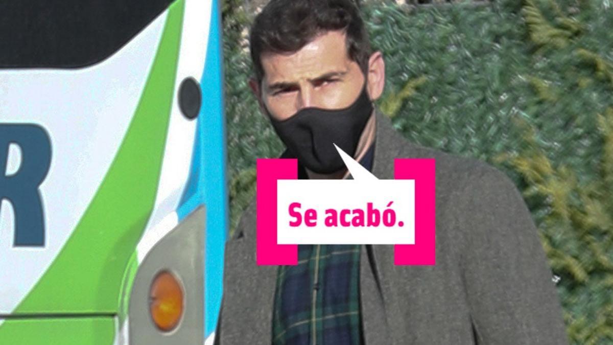 Iker Casillas por las calles de Madrid