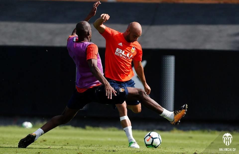 Así ha sido el entrenamiento del Valencia CF