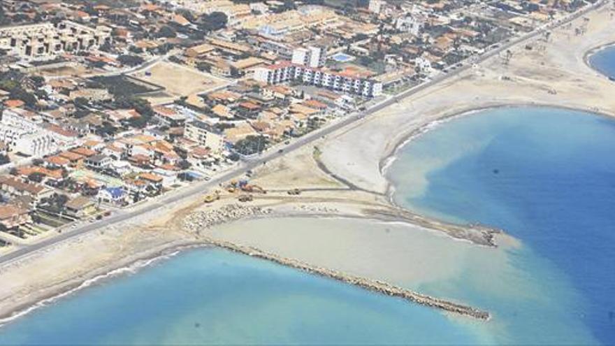 La escollera del litoral de Benafelí de Almassora pasa a ser historia