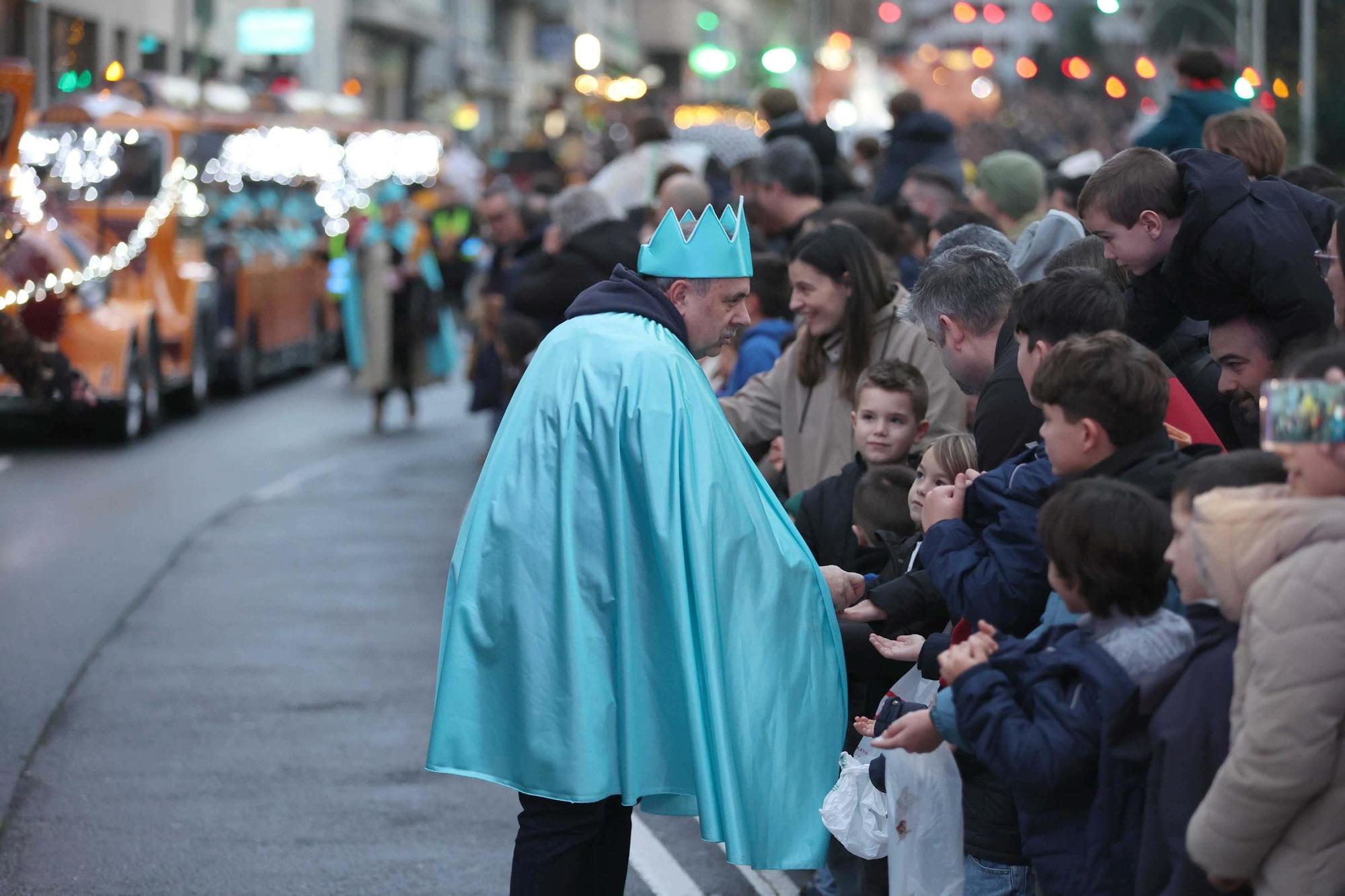 Cabalgata de Reyes Magos en A Coruña