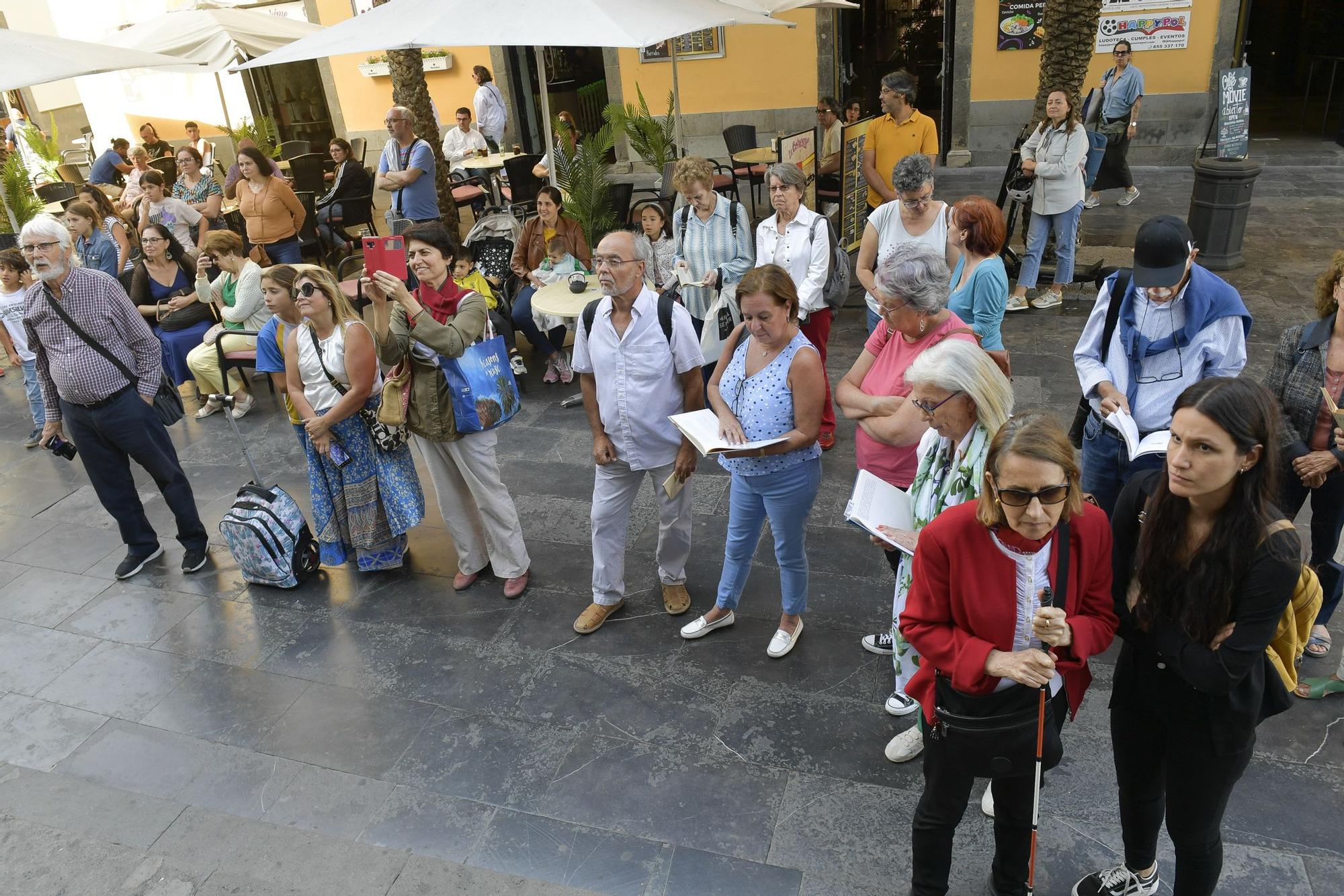 Lectura pública de 'El Principito' en la Plaza de las Ranas