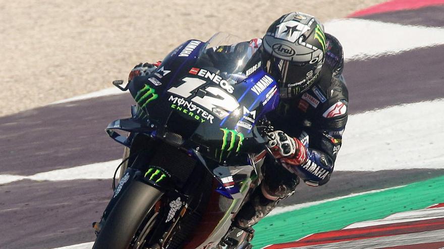 Viñales marca el mejor tiempo en el test de Misano