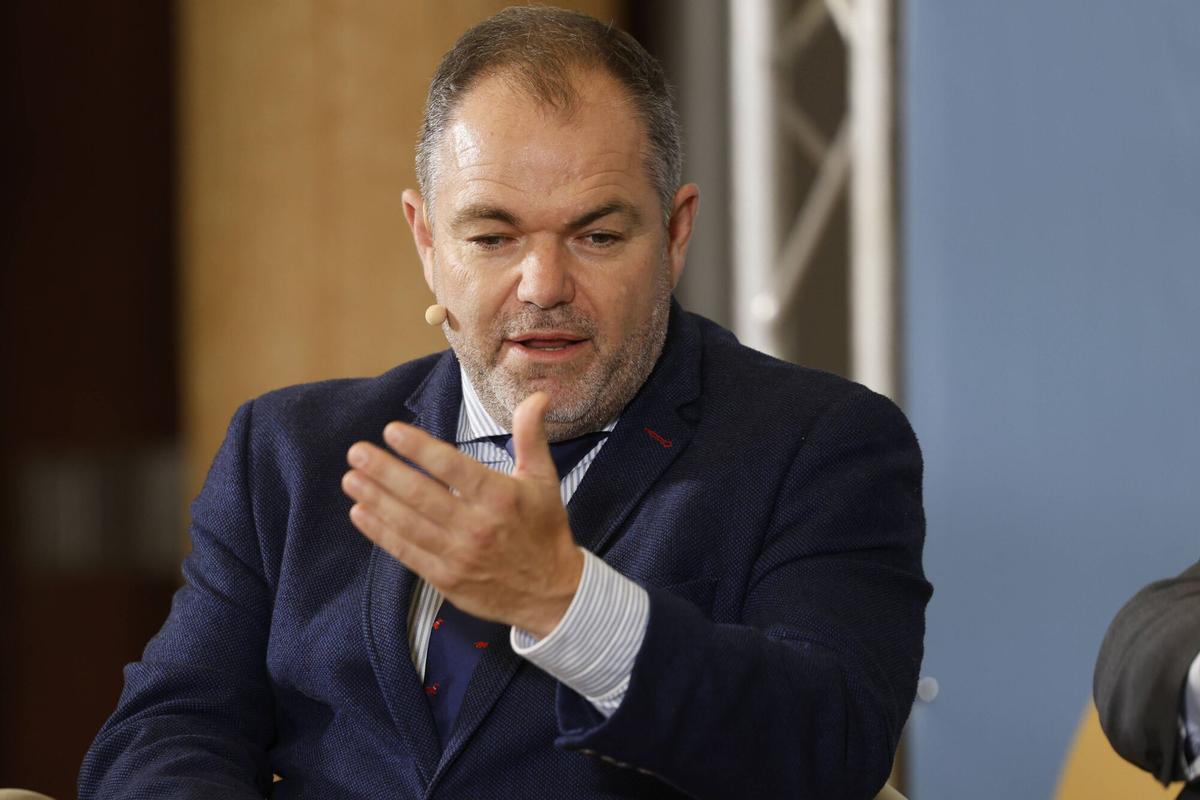 El presidente de la Cámara de Comercio, Carlos Paniceres.