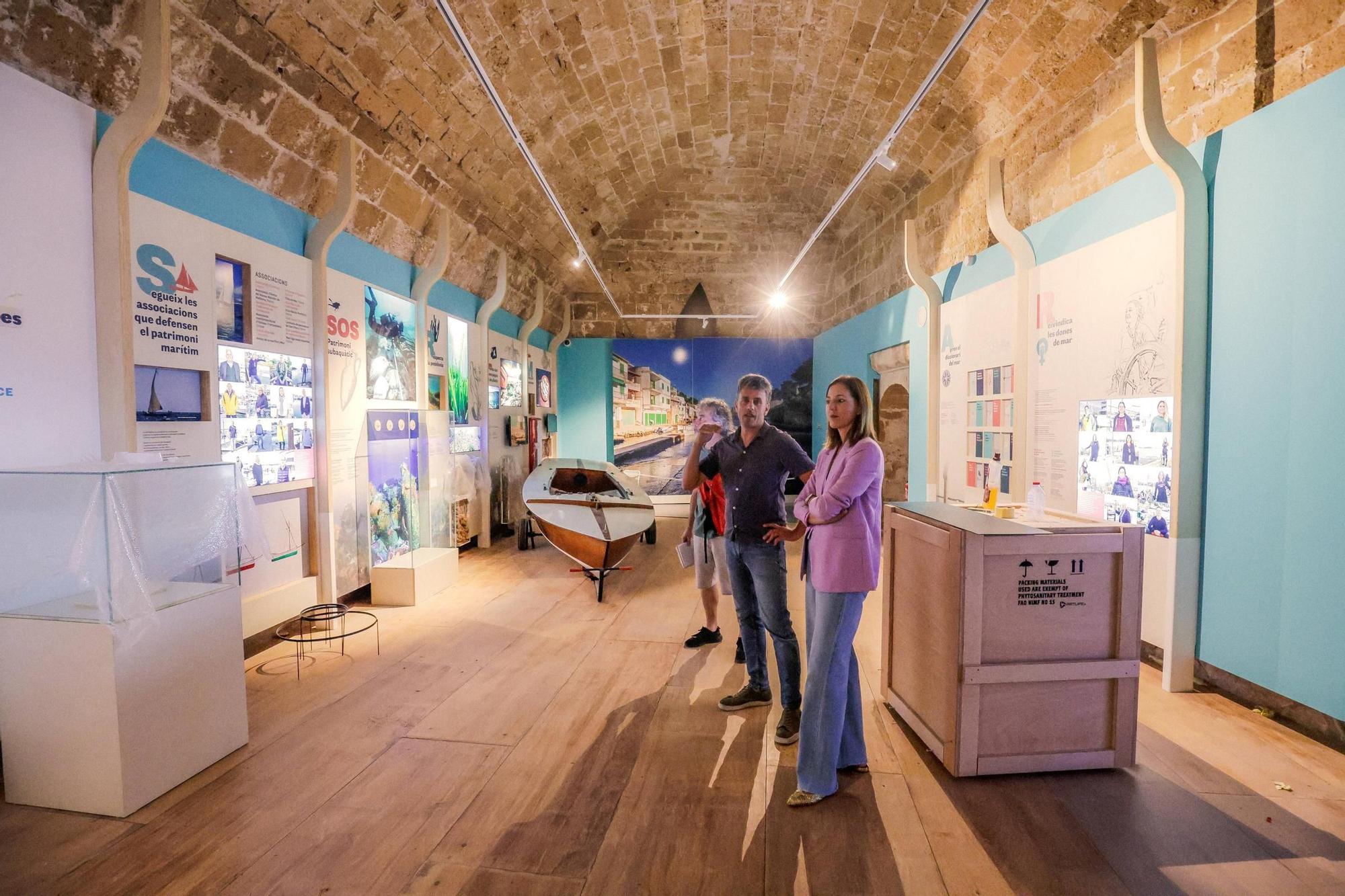 Así son las cinco salas del Museu Marítim de Mallorca que reabre este viernes