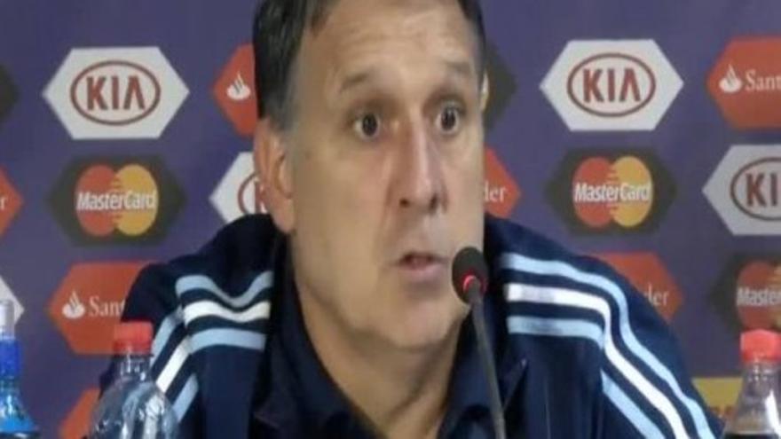 Martino: "Argentina debió ganar el partido"