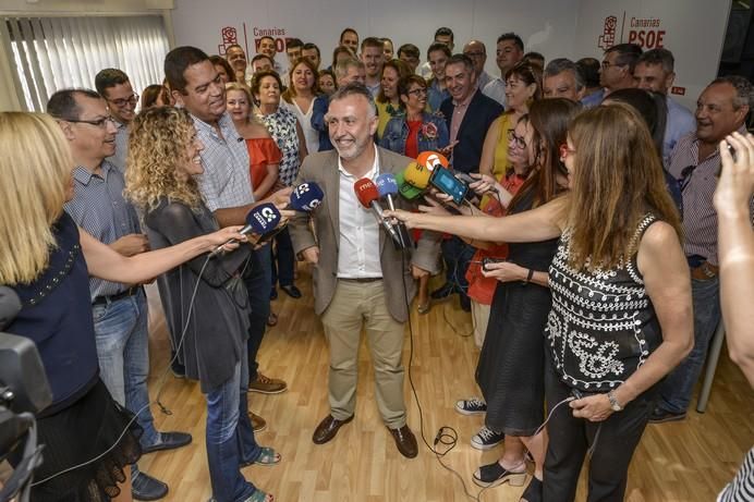 LAS PALMAS DE GRAN CANARIA A 20/06/2017. Presentación candidatura  a las primarias regionales del PSOE en Canarias, Ángel Victor Torres. FOTO: J.PÉREZ CURBELO