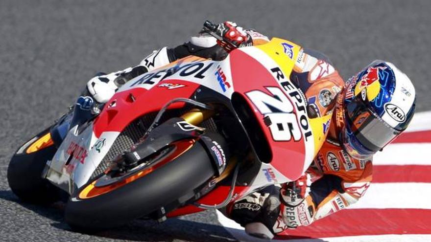 Primera derrota del año de Márquez a manos de Pedrosa