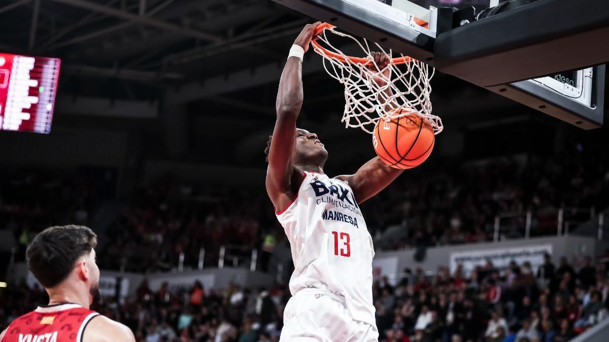 Moussa bleed, in an action ante Casademont Zaragoza
