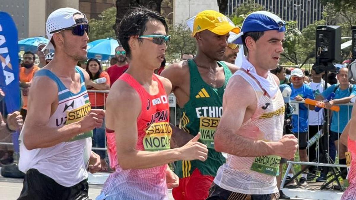 Diego García aguantó casi hasta el final con los mejores